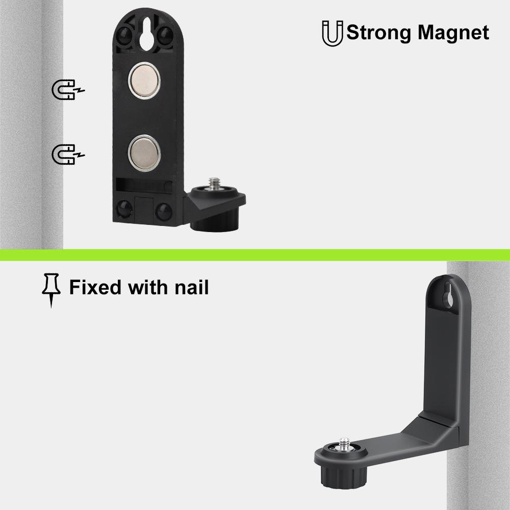 L Multi-Functional Magnetic Wall Mount for Laser Level Projector