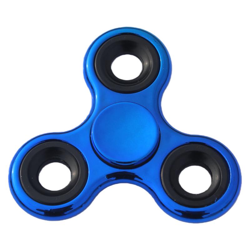 

Хрестовий Креативний Металевий Гіроскоп Fidget Spinner - Маленька EDC Іграшка-Антистрес та Подарунок 7.5*7.5*1.3cm синій