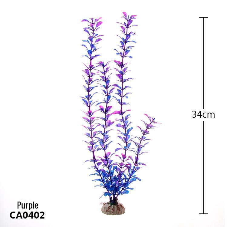 Fish Tank Decoration: Simulated Plant and Water Grass Silk Flower (CA)