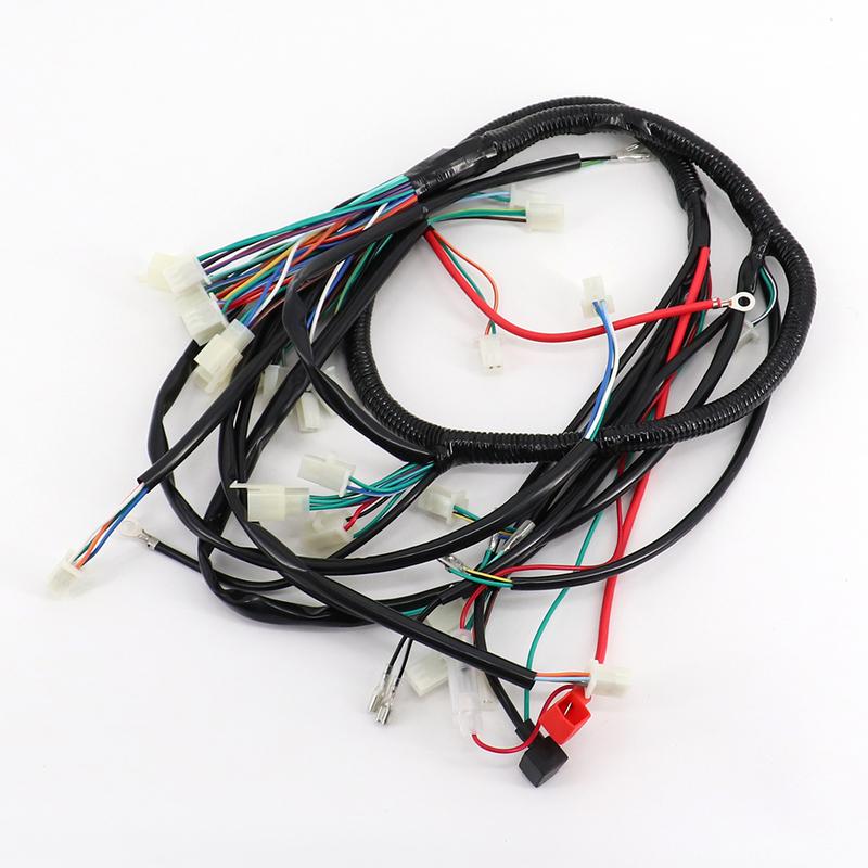 Complete Electrics Wiring Harness Cable Assembly, Wire Line for Motorbike Scooter ATV Quad Car Electrical Component for Londing