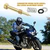 Mixture Screw Adjuster IDLE Air Mixture Screw Adjusting Replacement Carburetor Mixture Screws Replacement For YBR125 & VM22