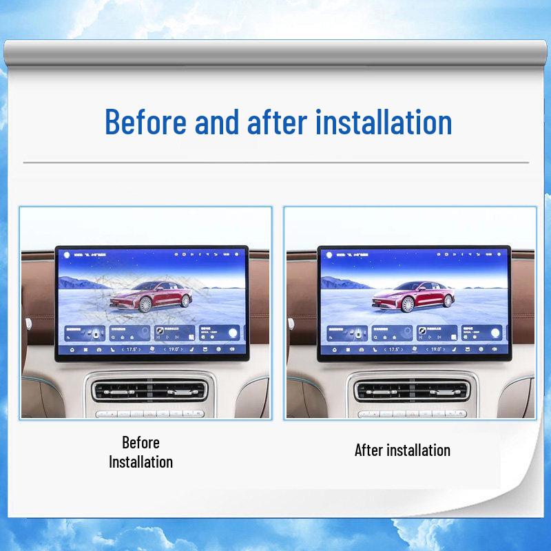 Compatible Interior Protection Film for 25 Chery Fengyun A9L Models: Instrument Screen, Navigation Film, Central Control Sticker, and Custom Mods.