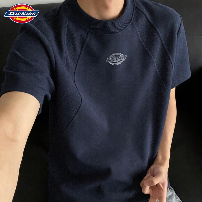 

Dickies Men s Deconstructed Spliced Short Sleeve T-Shirt M