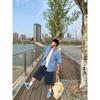 SNIPESITE Summer American Retro Washed Old Multi-pocket Pleated Loose Casual Seven-point Shorts