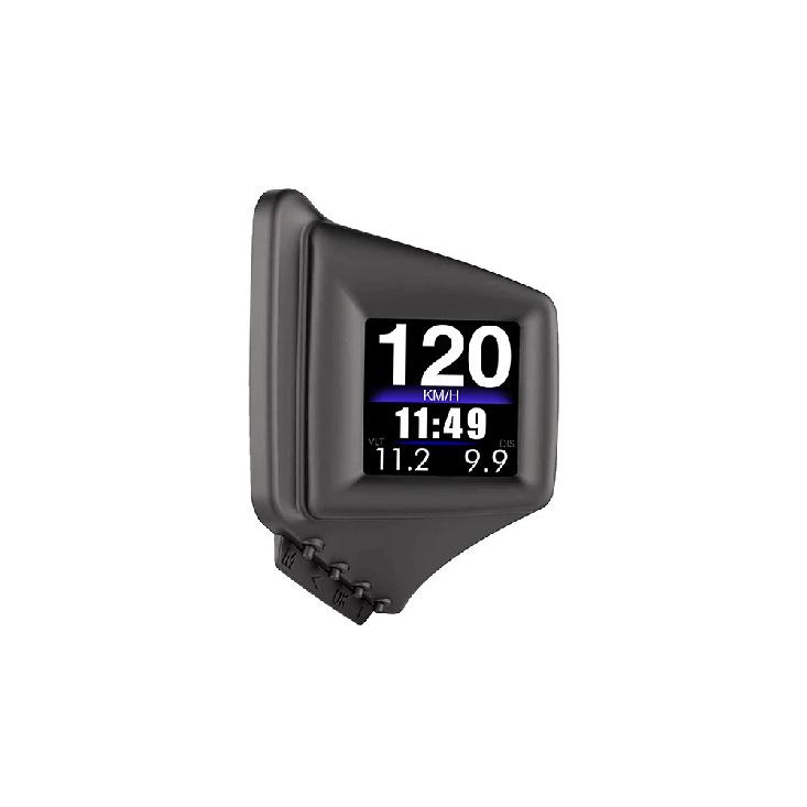 P8 HUD OBD2+GPS On-board Computer Head Up Display Car Tachometer Turbo Oil Pressure RPM Water Temp Speedometer