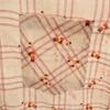 JEEVES 70s Vintage Check Pattern Long Sleeve Shirt 42 Ivory Men's Used