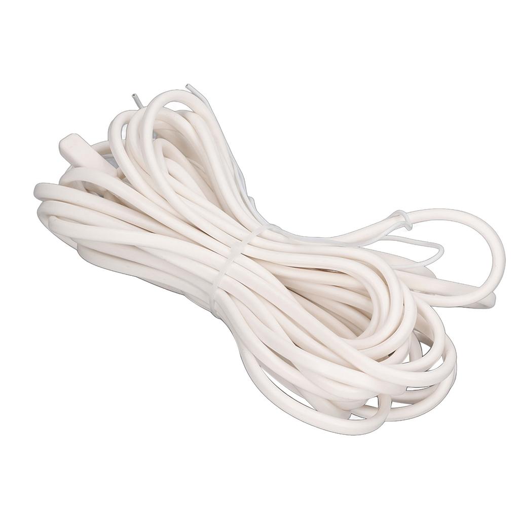 Pipe Heating Cable 5x8mm Heat Tape 10 Meter Length AC220V 400W Waterproof for Winter