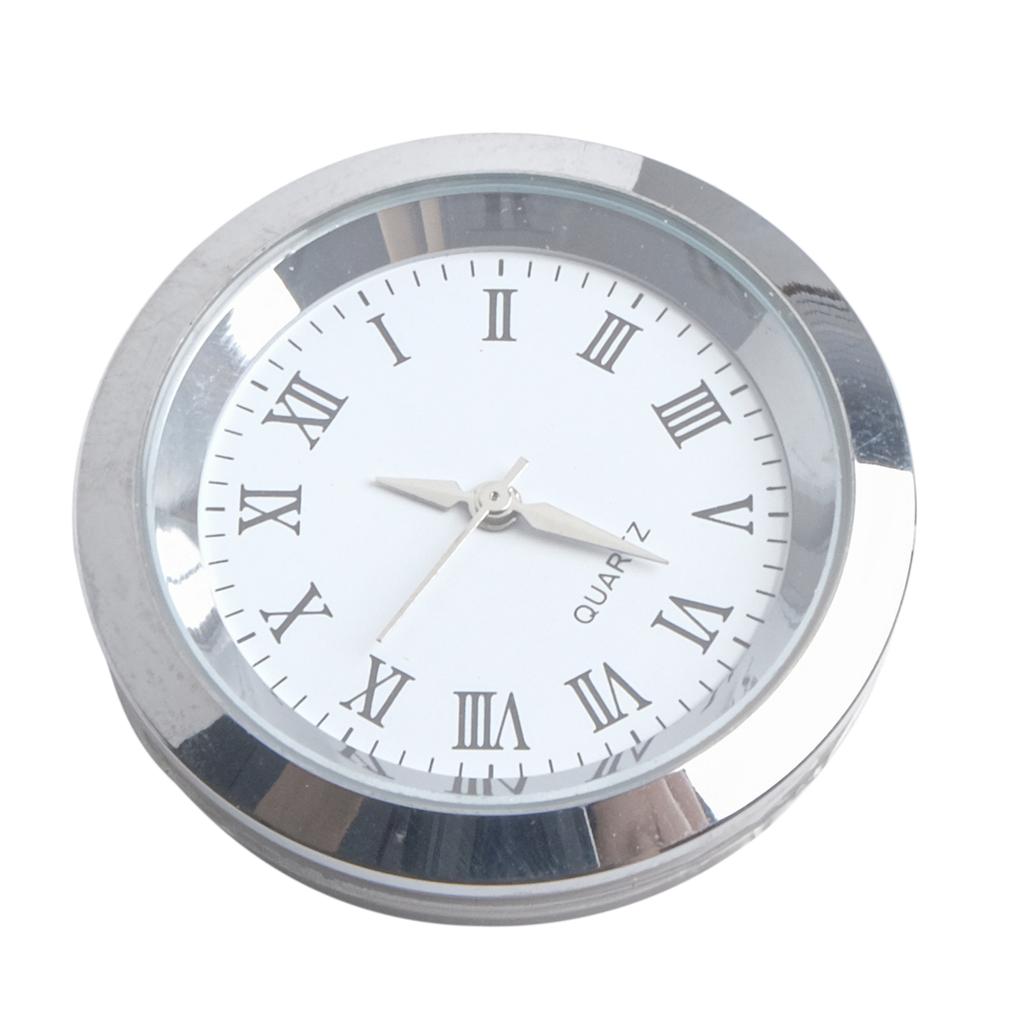 36MM Clock Quartz Movement Round Clocks Head Insert Classic Clock Craft DIY Gold Arabic Numbers Watch Replacement Part Supplies