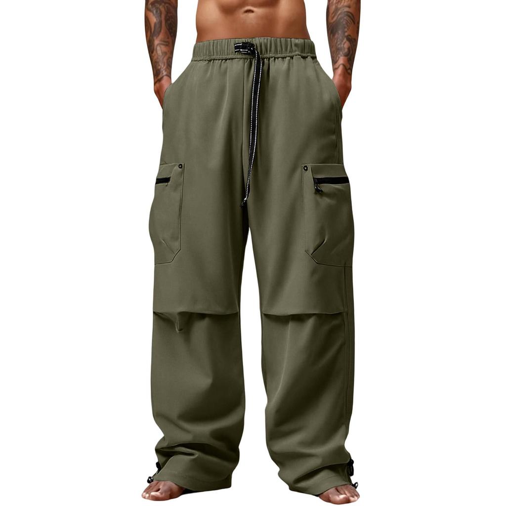 Heren Outdoor Sport Losse Grote Zak Werkkleding Broek