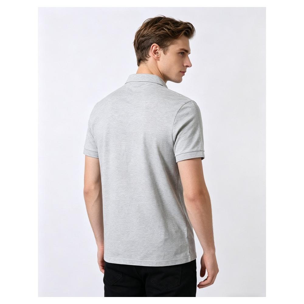 Men's Plus Size Henley Shirt (Up To 8XL) - 95% Cotton Short Sleeve Casual T-Shirt with Button Placket - Big and Tall Summer Top