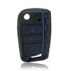 For Vw Golf 7 Gti Polo T-Cross Touran Tiguan Skoda Octavia Rapid Kodiaq Fabia Seat Ibiza Leon Car Key Case Cover Remote Fob