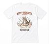 Katze Lustige Katze Keks Bäckerei Liebhaber Niedliche Tiere Grafik Geschenk T-Shirt Weißes T-Shirt