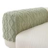 Luxurious Plush Sofa Arm Cover For Comfort And Warmth Furniture Protector Machine Washable Fuzzy Armrest Slipcover