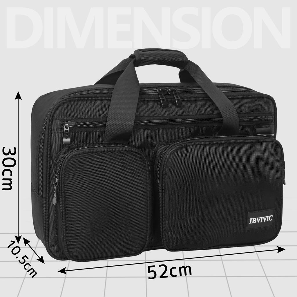 BQKOZFIN DJ Controller Case DJ Bag Protective Box DDJ SB SB2 SB3 DJ Storage Case Portable Travel Shoulder Bag Water Repellent Fabric DDJ-400
