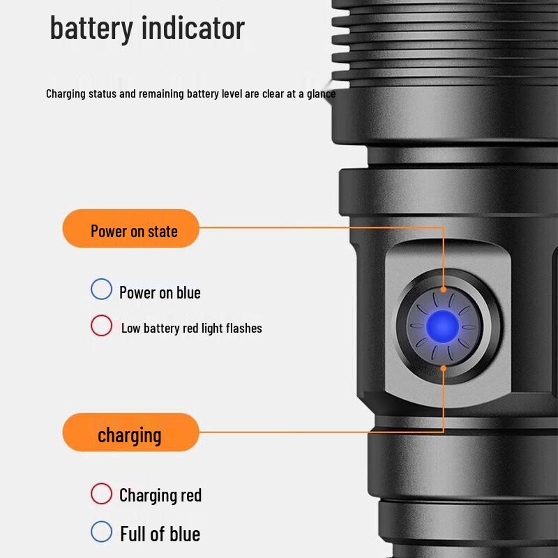 SupFire Y12 P90 Rechargeable Super Bright Flashlight