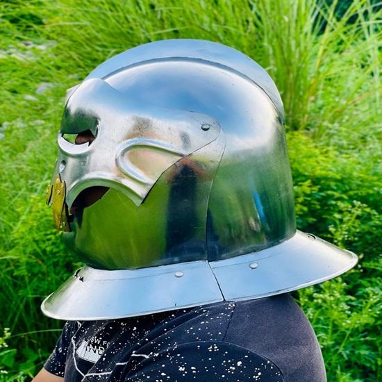 Medieval Demonic Face Helmet  Horror Face Helmet  Ghost Skull Helmet  Medieval Helmet  Cosplay Helmet Knight Helmet Best Gift