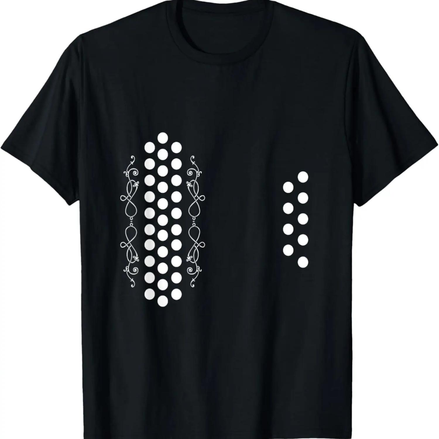 Ретро Воздушный Аккордеонист Хор Музыкант Мужчины Мексика Винтажная Футболка XXXXXL чёрный