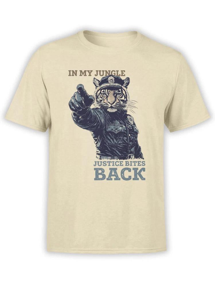 Police Tshirt Collection Jungle Justice Tshirt Unisex S