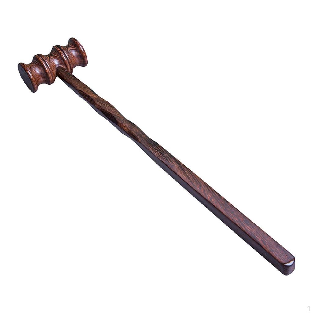 Massage Tool Manual Handheld Back Massager Wooden Body Massaging Device Comfortable Handle Full
