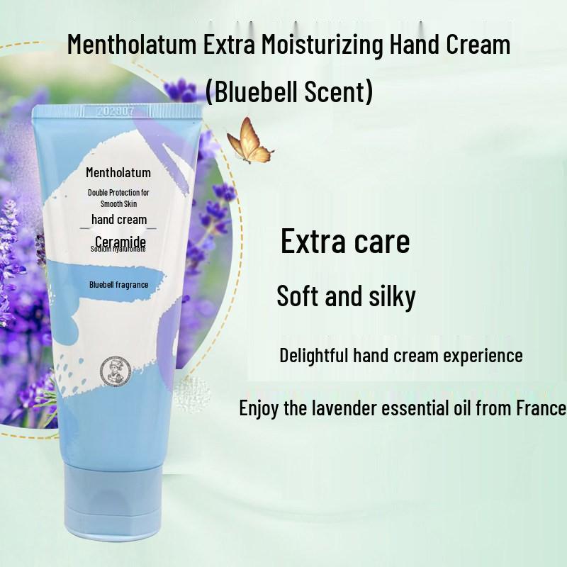 Mentholatum Double Protection Bluebell Scent Hydrating Hand Cream