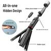 Q12S Multi-Function Bluetooth Selfie Stick Tripod with Rotating Fill Light