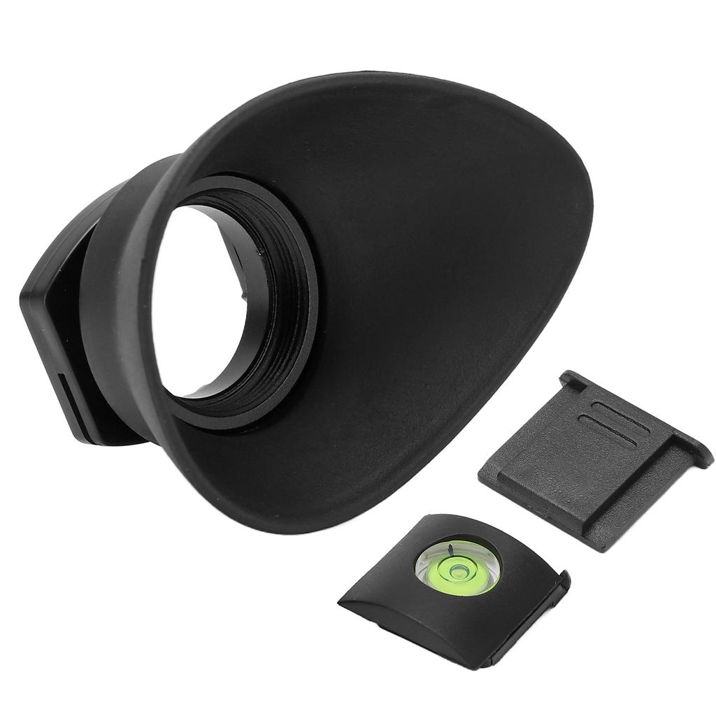 DK 19 Camera Eyecup Eyepiece Viewfinder Protector Replacement for Nikon D800 with Camera Hot Shoe Level and Cover