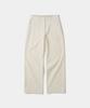 UNIFORM BRIDGE (W) Corduroy Comfort Chino Pants Ecru