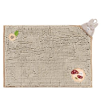 Senko Mein Nachbar Totoro Flauschige Totoro Badematte 35 x 50 cm Beige Wasserabsorbierend Schnelltrocknend Mikrofaser 65608 Ca.