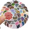 60 Mandala Flower Yoga Graffiti Stickers Luggage Guitar Notebook DIY Waterproof Stickers