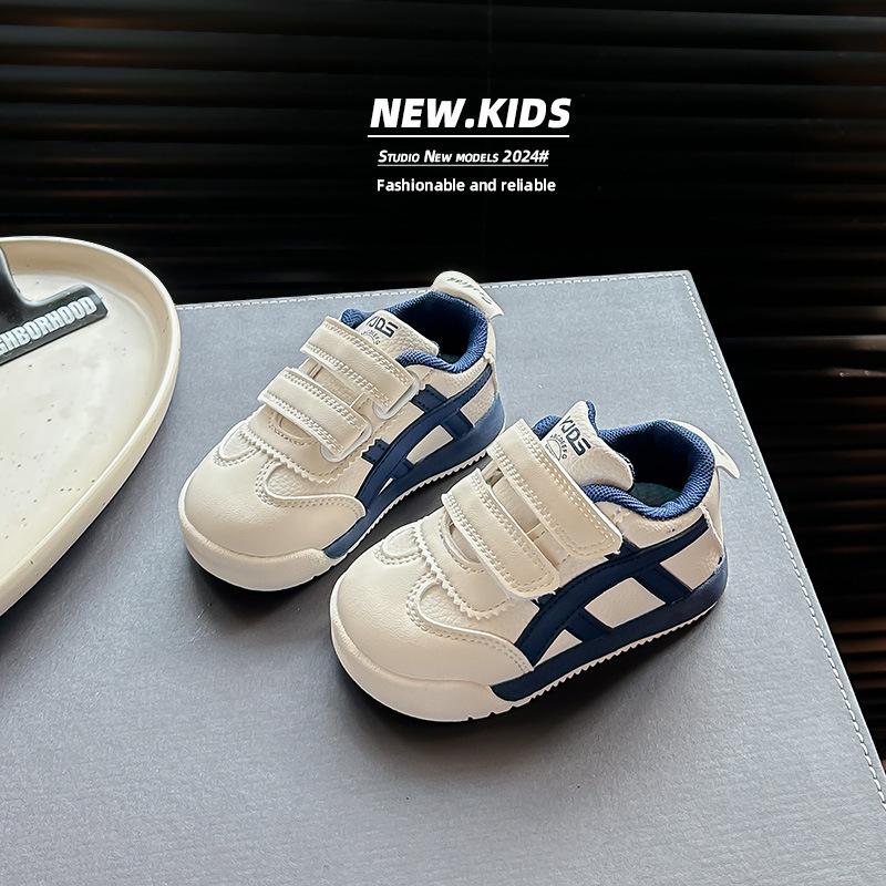 Baby Forrest Gump shoes 2025 spring and summer new boys' sports shoes girls' casual shoes medium and small children's white shoes