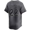 2026 Heißer Stil Herren Genäht #12 #18 #22 Darryl Strawberry Francisco Lindor Juan Soto Baseballtrikot