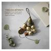 Latest 6 Copper Bells Outdoor Metal Wind Chimes - Decorative Hanging Ornament For Yard & Garden, Ideal For Home Outdoor Decorati