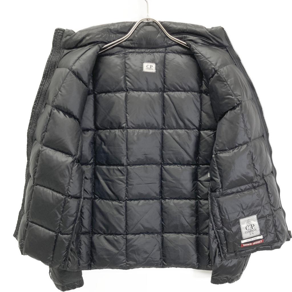 C.P.COMPANY 16WCPUB05010 GOGGLE Light Down Jacket Jacket 46 blackUsed