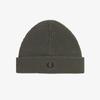 Fred Perry Waffle Knit Cotton Beanie - Field Green Cfpu2438130-638