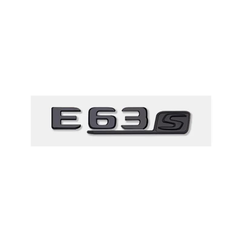 ZZUH8 E63S Logo Badge Car Stickers for Mercedes Benz E63 Refitted Eclass 6.3AMG Fender Side Labelflag New Old Rear Trunk Displacement
