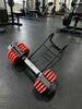 Non-slip Rubber Coated Dumbbell & Pull-up Assistance Hook for Home Gym Fitness