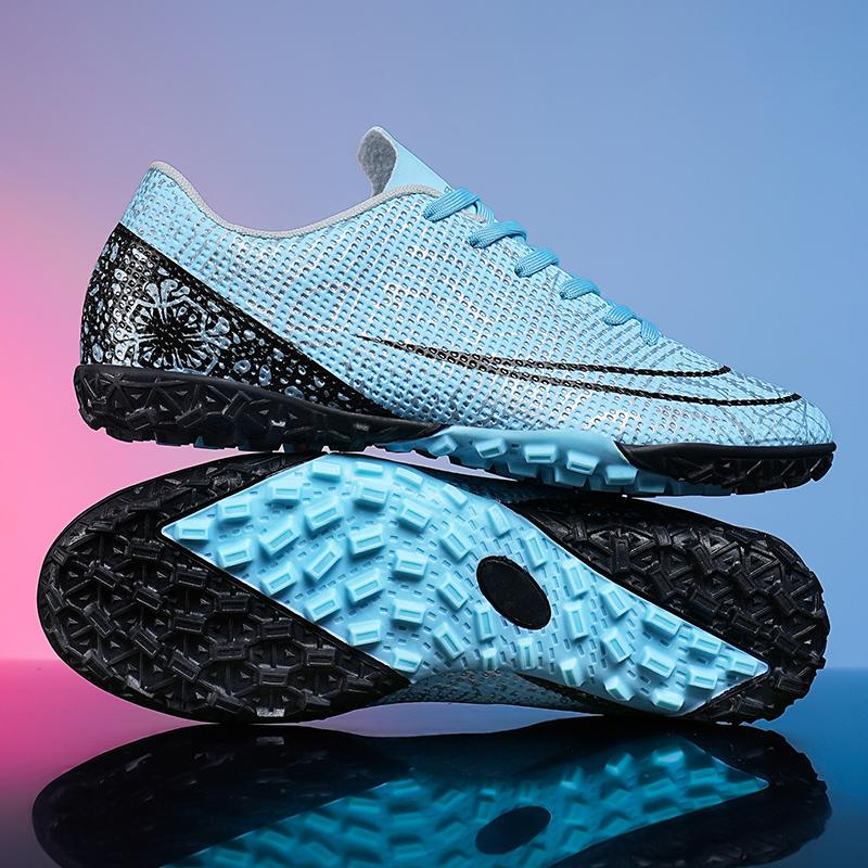 Mens Soccer Shoes FG/TF PU Leather Professional Training Football Sports Shoes Original Men's Society Football Boot for Man