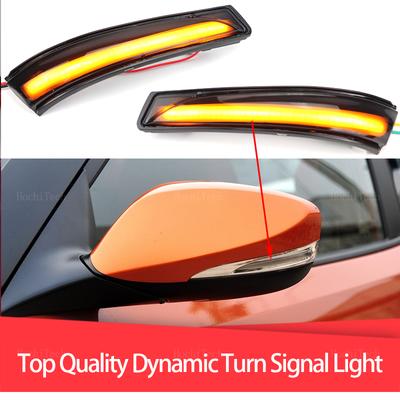 Dynamic Black LED Turn Signal Light Sequential Rearview Mirror For Hyundai Elantra Avante MK5 MD UD 11-15, I30 GD Veloster 11-15