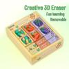 Creative Cartoon Fruit & Vegetable Erasers - Boxed Set for Kindergarten Gifts & Prizes