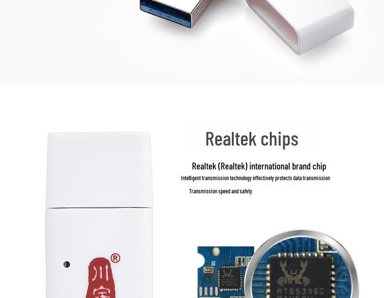 Chuanyu C308 Mini USB3.0 High-Speed Car Dash Cam and TF Memory Card Reader