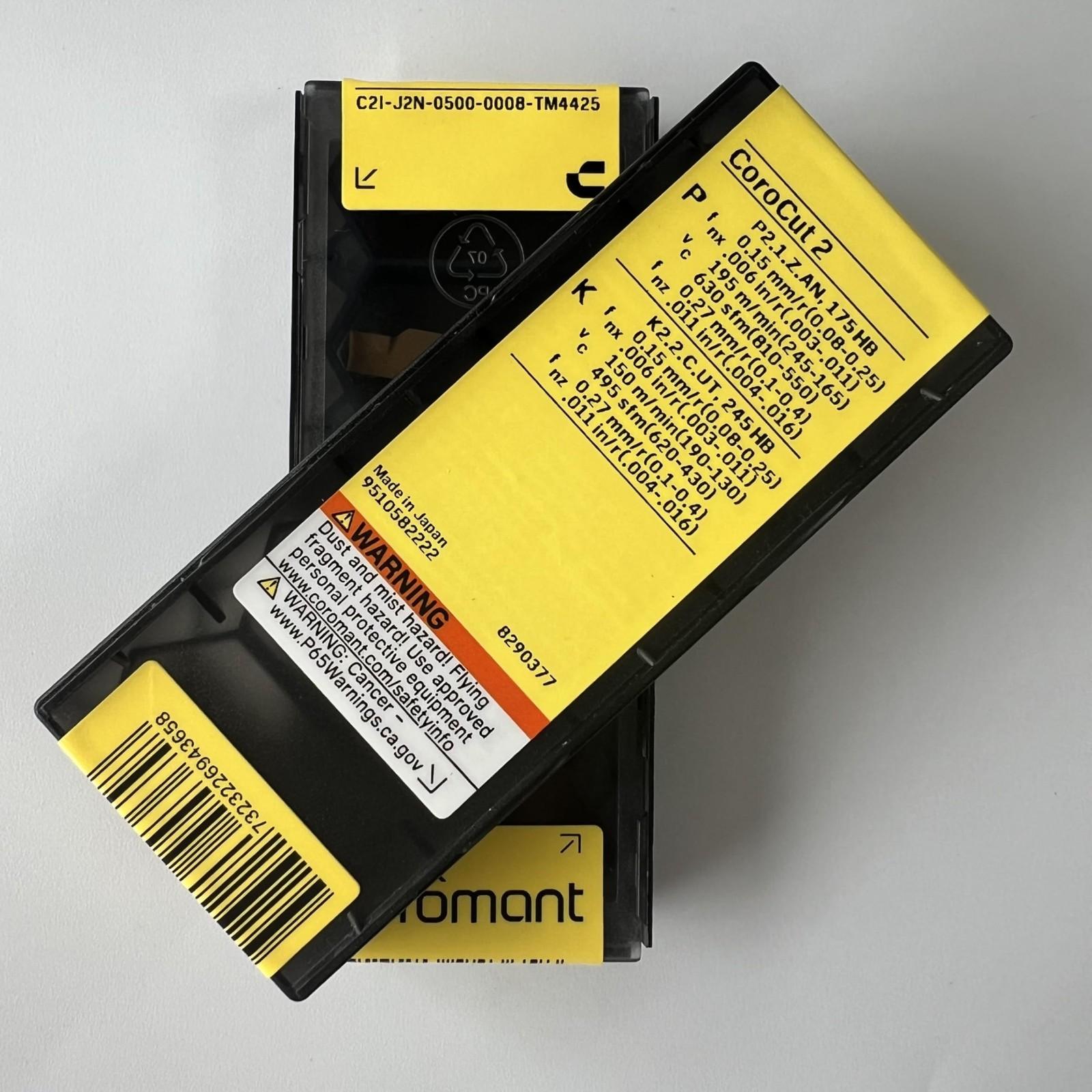 

SANDVIK / C2I-J2N-0500-0008-TM 4425 / Original Swedish hard alloy blade 5 Pcs