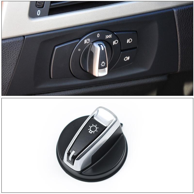 For BMW 1 Series 3 Series Headlight Switch Assembly X1 Headlight Cover E84 E90 Light Control Switch Knob Cover
