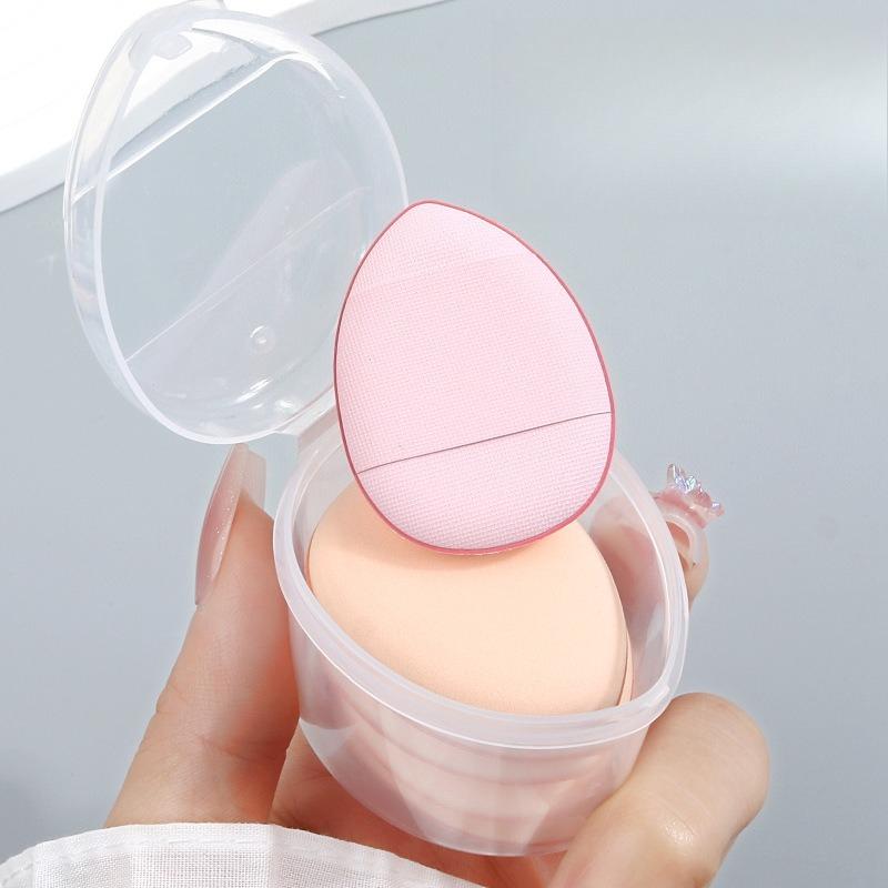 3/6Pcs Mini Finger Puff Air Cushion Powder Sponge for Foundation Concealer BB Cream Makeup Tools Wholesale Set