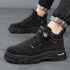 Pánské podzimní nové ležérní sportovní protiskluzové outdoorové horolezecké pouštní bojové knoflíkové pracovní boty