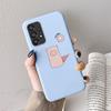 Case For Samsung A53 A52S A52 A73 A70 Cute Heart Flower Back Cover Soft Silicone Matte Protective Funda For Samsung Galaxy A53