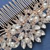 Pearl Rhinestone Bridal Hairpin - Ancient Style Crystal Wedding Headwear