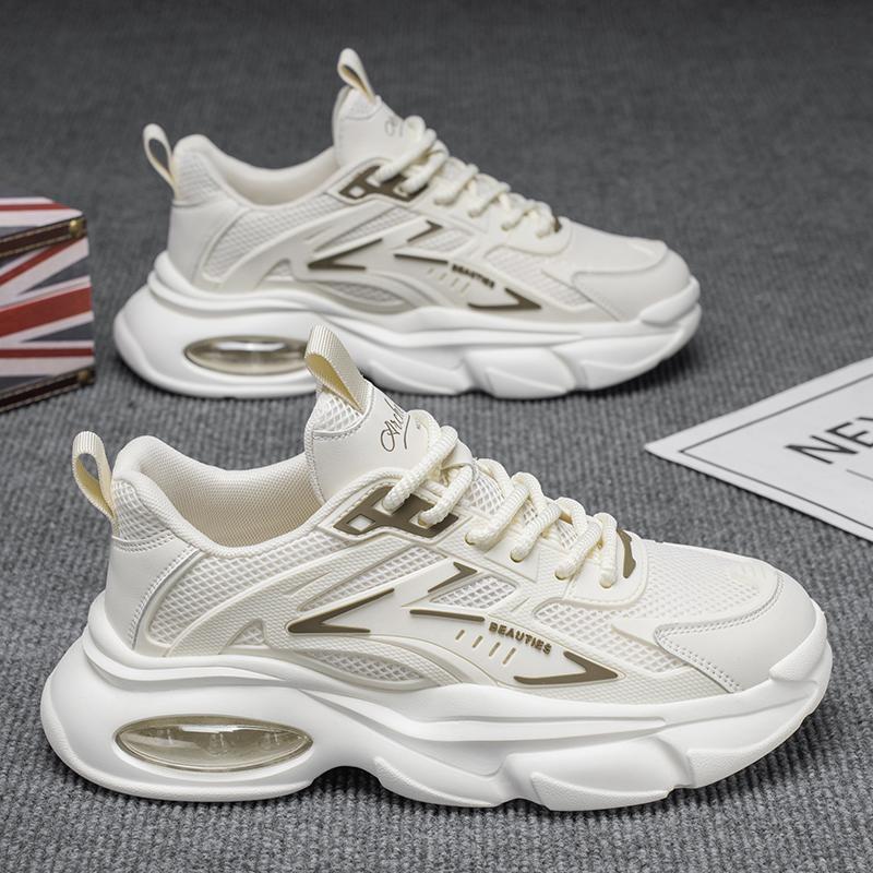 New Men's Fashion Casual Shoes Boys Students Trending Soft Sole Comfortable Sneakers Male Classic Breathable Gym Shoes