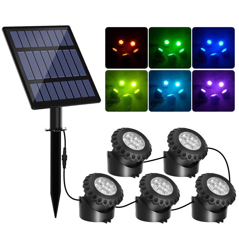 Solar Submersible RGB Pond Lights