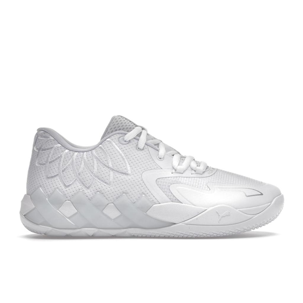 Puma MB.01 Lo LaMelo Ball Pánské basketbalové boty Puma White Silver 376941-04