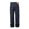 2026 Unisex American Denim Workwear Set: Sapphire Jacket & Loose Straight-Leg Pants